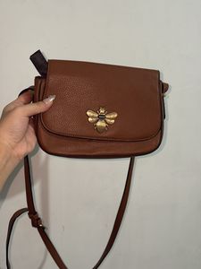 Accessorize London Women&#39;s Brown Crossbody Bag