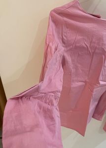 Pink Bell Sleeve Top