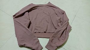 Cute Cropped Sweatshirt