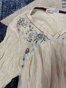 Lace Embroidered Top   dress
