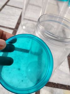 Plastic Storage Containers - Set of 5