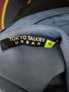 Blue Ruched Bodycon Mini Dress