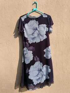 Floral Print Mini Dress