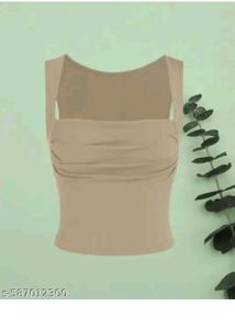 Red Sleeveless Top