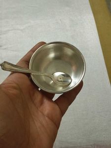 48 grams Silver Katori chammach