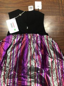 Jijil Striped Party Mini Dress