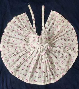 Vintage Floral Krishna Dress