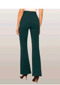 Bottle Green Bootcut Trouser