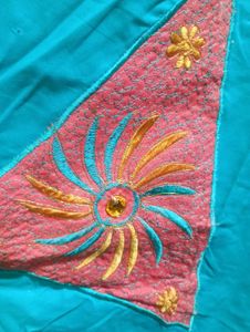 Embroidered Churidar Material