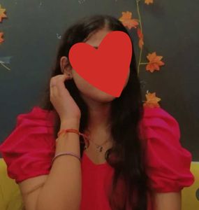 Puff sleeve Pink Top