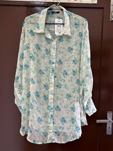 Shein Floral Print Top