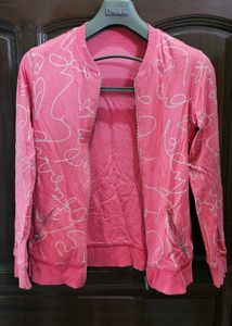 UCB - Riversible, Pink Patterned Bomber Jacket
