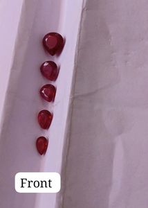 Natural real Ruby Gemstones