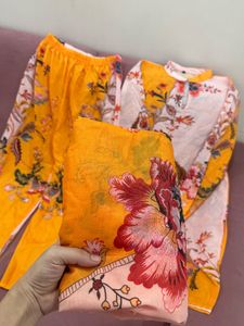Co Ord Set With Dupatta