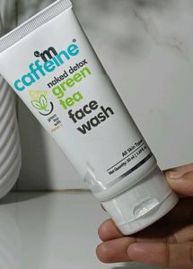 mCaffeine Green Tea Face Wash