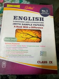Class 9 Golden English Literature Language Book