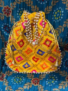 different Embroidered Potli Bag-1 piece