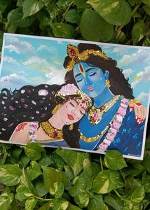 Radha Krishna Painting