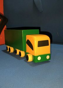 Wooden Toy Truck