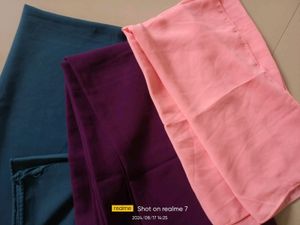Ciffon Hijabs Combo Set Of 3
