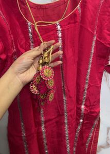 Pink Suit with latkan