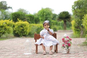 Adorable Striped Baby Dress