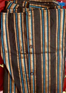 NYX Striped Button-Down Shirt