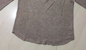 🩶🆕 BRAND NEW Heathered Long Sleeve knit Top