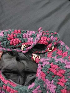 Crochet Yarn Handbag
