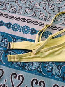 Yellow Bikini Top