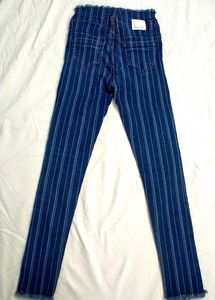 Striped Denim Jeans