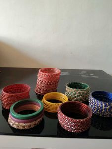 Colorful Bangle Set (Total 60 bagles)