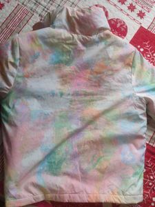 Tie-Dye Puffer Jacket