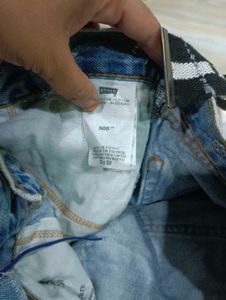 Imported denim bag