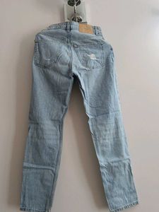 Ripped Light Wash Jeans