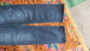 Stylish Dark Wash Denim Jeans