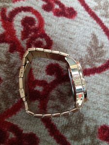 Naviforce Gold-Tone Chronograph Watch