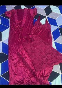 Three Piece Nighty