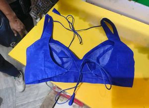 Cotton Silk Padded Drawstring Blouse