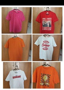 Combo Of 19 Branded Tshirt For Sale