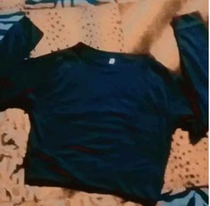 Black Crop Top