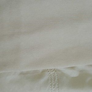 Shein Corduroy Off whiteTrousers
