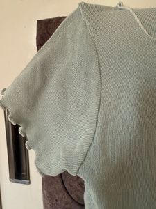 Crop Top With Bow Details