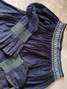 Stylish Navy Blue Top