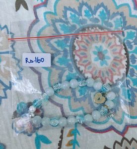 🩵 Heart of the Frozen Ocean 🌊 Bracelet