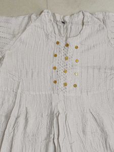 White Kurti