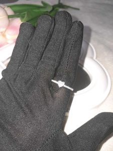 AD Heart Ring ajustable (Anti Tarnish)