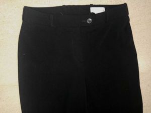 Black Straight Leg Pants