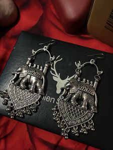 Elephant Dangle Earrings
