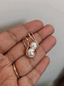 92.5 | Silver Fresh Water Pearls in Rose Gold